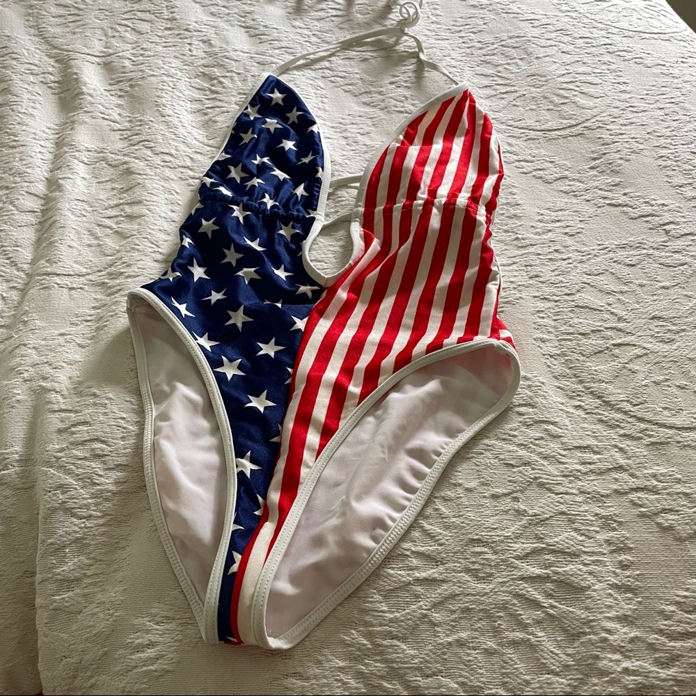 Vintage American Apparel swimsuit one piece - medium